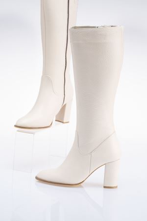 ALBİNİ HAKİKİ DERİ KADIN ÇİZME 1048323K