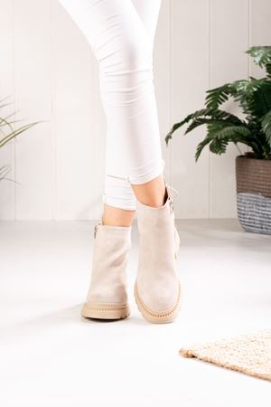 ALBİNİ HAKİKİ DERİ KADIN GÜNLÜK BOT 1000323K