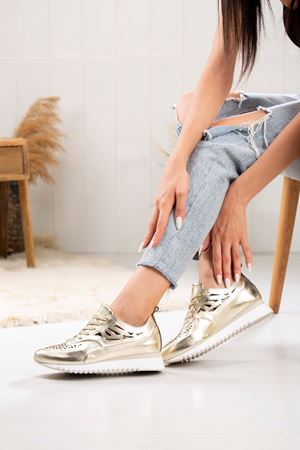 MAMMAMİA HAKİKİ DERİ KADIN GÜNLÜK AYAKKABI 704524Y