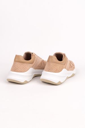 RUGANO HAKİKİ SÜET DERİ KADIN SPOR AYAKKABI 650223Y