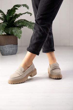 ALBİNİ HAKİKİ DERİ KADIN GÜNLÜK AYAKKABI 10106823K