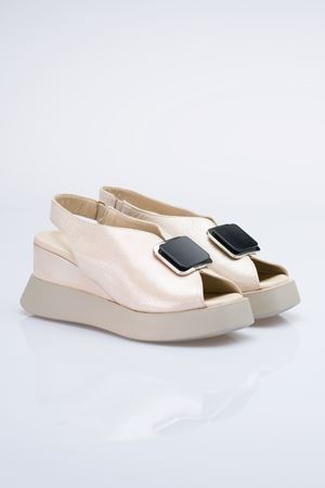 ALBİNİ HAKİKİ DERİ KADIN SANDALET 1024023Y