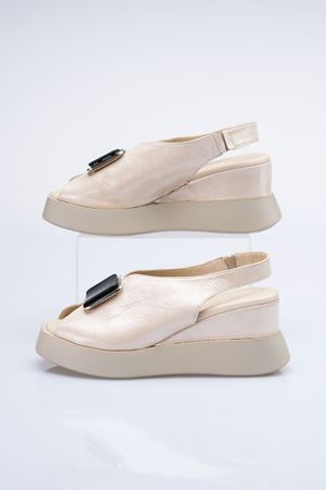 ALBİNİ HAKİKİ DERİ KADIN SANDALET 1024023Y