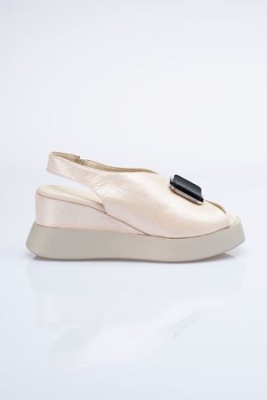 ALBİNİ HAKİKİ DERİ KADIN SANDALET 1024023Y