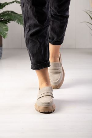 ALBİNİ HAKİKİ DERİ KADIN GÜNLÜK AYAKKABI 10106823K