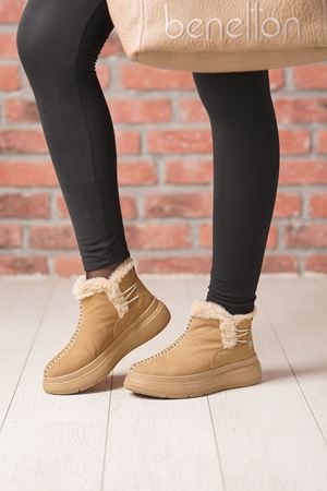 MAMMAMİA HAKİKİ DERİ KADIN BOT 154025K