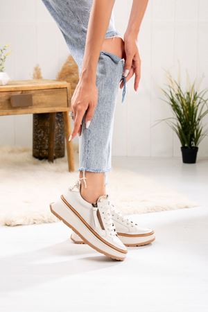 VOOG HAKİKİ DERİ KADIN SPOR AYAKKABI 306624Y