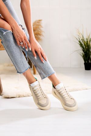 RUGANO HAKİKİ DERİ KADIN SPOR AYAKKABI 607024Y