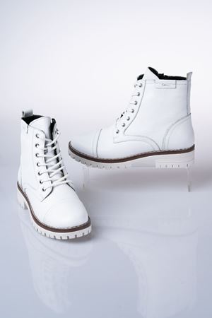 LİZSHOE HAKİKİ DERİ BAĞCIKLI KADIN GÜNLÜK BOT PPT 849322K