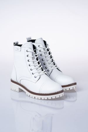 LİZSHOE HAKİKİ DERİ BAĞCIKLI KADIN GÜNLÜK BOT PPT 849322K