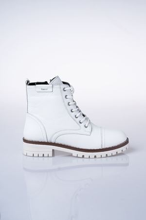 LİZSHOE HAKİKİ DERİ BAĞCIKLI KADIN GÜNLÜK BOT PPT 849322K