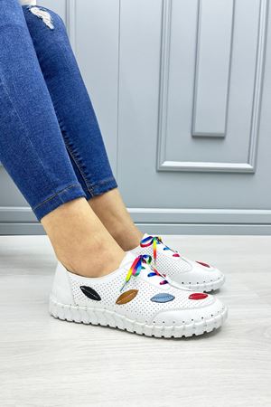 LİZSHOE HAKİKİ DERİ KADIN GÜNLÜK AYAKKABI 865722YY