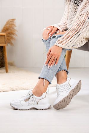 LİZSHOE HAKİKİ DERİ KADIN GÜNLÜK AYAKKABI VYGR 910424Y