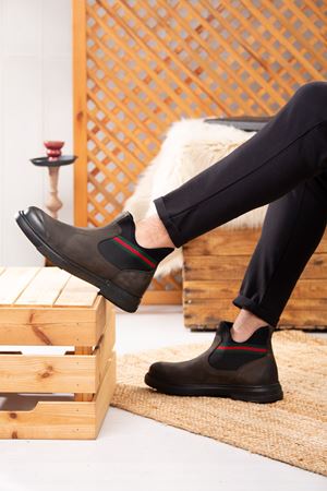 JAMES FRANCO HAKİKİ DERİ ERKEK GÜNLÜK BOT 687023K