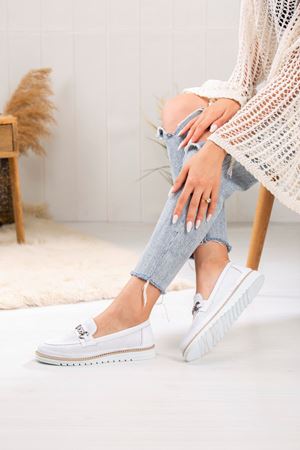 LİZSHOE HAKİKİ DERİ KADIN GÜNLÜK AYAKKABI VYGR 977124Y