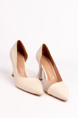 LİZSHOE  KADIN STİLETTO AYAKKABI  NEW 065324Y