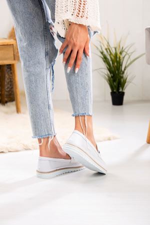 LİZSHOE HAKİKİ DERİ KADIN GÜNLÜK AYAKKABI VYGR 977124Y