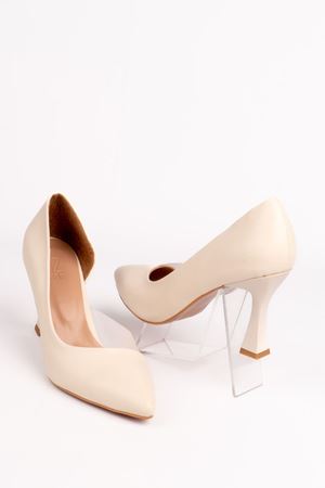 LİZSHOE  KADIN STİLETTO AYAKKABI  NEW 065324Y