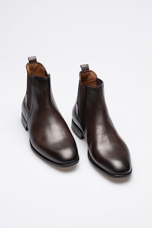 LUCIANO BELLİNİ HAKİKİ DERİ ERKEK GÜNLÜK BOT 110122K