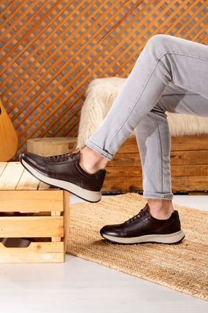 FREEFOOT HAKİKİ DERİ ERKEK GÜNLÜK AYAKKABI 23224423K