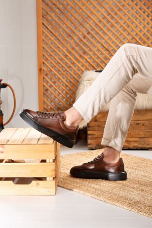 FOOTCAP HAKİKİ DERİ ERKEK GÜNLÜK AYAKKABI 2501-125Y