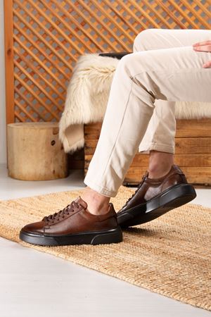 FOOTCAP HAKİKİ DERİ ERKEK GÜNLÜK AYAKKABI 2501-125Y
