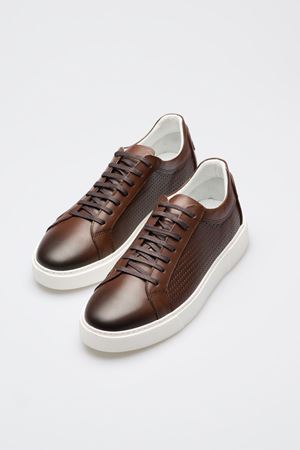 LİZSHOE HAKİKİ DERİ ERKEK GÜNLÜK AYAKKABI PİK 130022K