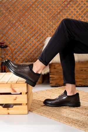 JAMES FRANCO HAKİKİ DERİ ERKEK GÜNLÜK AYAKKABI 90623K