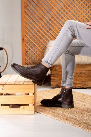 FREEFOOT HAKİKİ DERİ ERKEK GÜNLÜK BOT 2321123K