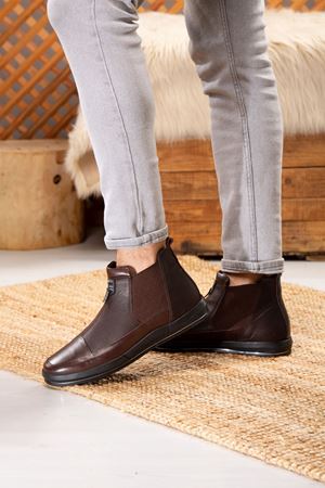 LİZSHOE HAKİKİ DERİ ERKEK BOT VYGR 646023K