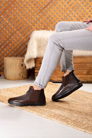 LİZSHOE HAKİKİ DERİ ERKEK BOT VYGR 646023K