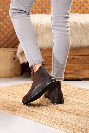 LİZSHOE HAKİKİ DERİ ERKEK BOT VYGR 646023K