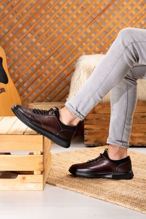 LİZSHOE HAKİKİ DERİ ERKEK GÜNLÜK AYAKKABI VYGR 643125K