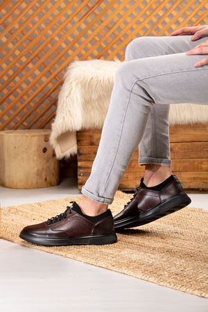 LİZSHOE HAKİKİ DERİ ERKEK GÜNLÜK AYAKKABI VYGR 643125K