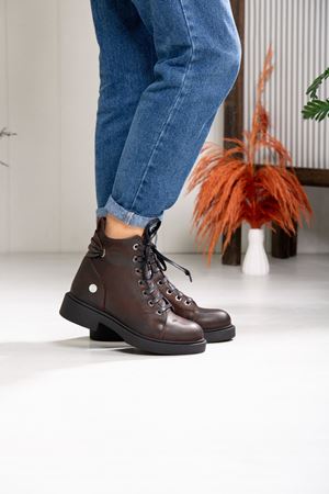 MAMMAMİA HAKİKİ DERİ KADIN GÜNLÜK BOT 510523K