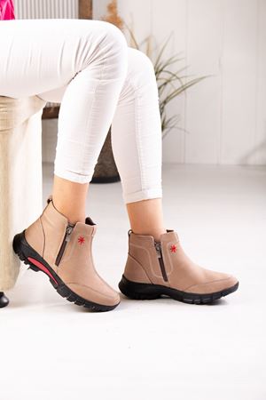 LİZSHOE HAKİKİ DERİ KADIN GÜNLÜK BOT VYGR 939923K