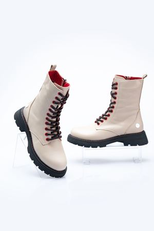 MAMMAMİA HAKİKİ DERİ KADIN GÜNLÜK BOT 103522K