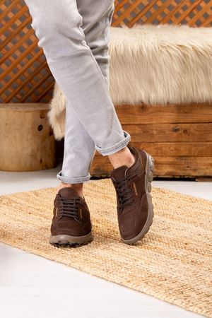 FREEFOOT HAKİKİ DERİ ERKEK GÜNLÜK AYAKKABI 24126123K
