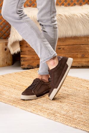 FREEFOOT HAKİKİ DERİ ERKEK GÜNLÜK AYAKKABI 242582-123K