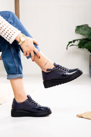 LİZSHOE HAKİKİ DERİ KADIN GÜNLÜK AYAKKABI MCH 354623K