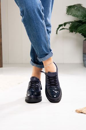 LİZSHOE HAKİKİ DERİ KADIN GÜNLÜK AYAKKABI MCH 354623K