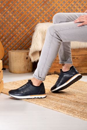 LİZSHOE HAKİKİ DERİ ERKEK SPOR AYAKKABI VYGR 643423K