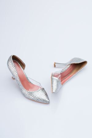 LİZSHOE  KADIN STİLETTO AYAKKABI  NEW 065324Y
