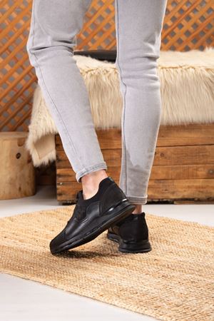 LİZSHOE HAKİKİ DERİ ERKEK SPOR AYAKKABI VYGR 482123K