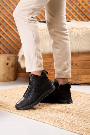 LİZSHOE HAKİKİ DERİ ERKEK GÜNLÜK BOT VYGR 485623K