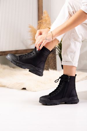LİZSHOE HAKİKİ DERİ KADIN GÜNLÜK BOT VYGR 937523K