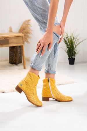 MAMMAMİA HAKİKİ DERİ KADIN GÜNLÜK AYAKKABI 66024Y