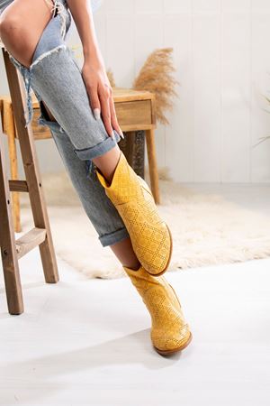 MAMMAMİA HAKİKİ DERİ KADIN GÜNLÜK AYAKKABI 66024Y