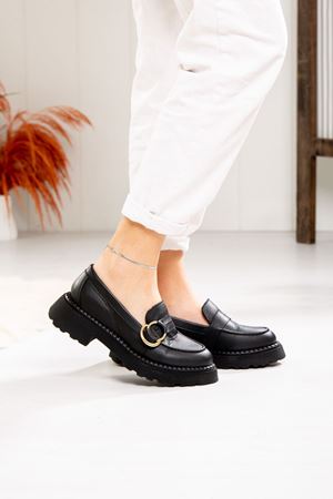 LİZSHOE HAKİKİ DERİ KADIN GÜNLÜK AYAKKABI ZYN 788924Y