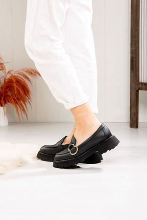 LİZSHOE HAKİKİ DERİ KADIN GÜNLÜK AYAKKABI ZYN 788924Y